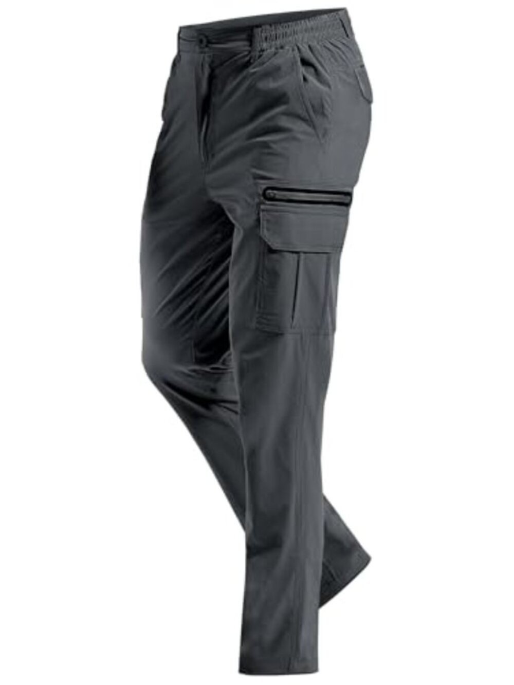 Mens Lightweight Quick Dry Cargo Hiking Pants Stretch Outdoor